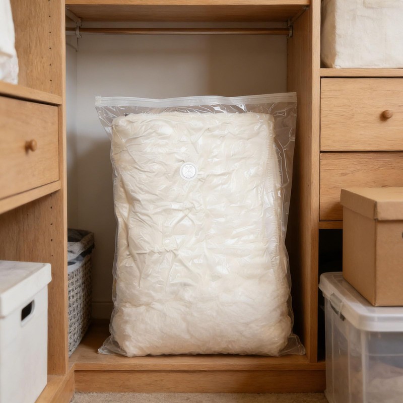 Large Vacuum Storage Bags, 220x100cm Mattress Vacuum Storage Bag, Waterproof