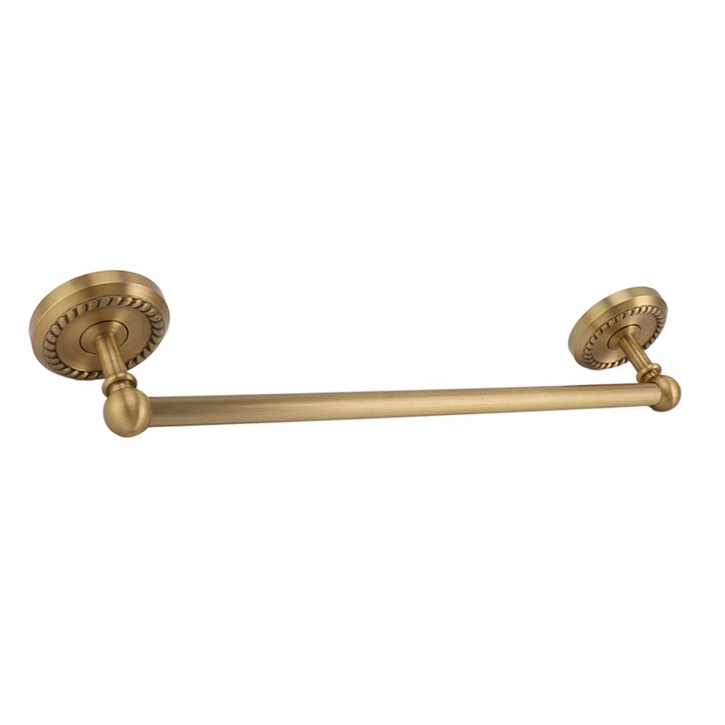 All Copper Bathroom Towel Bar European Style Wall Mounted Towel