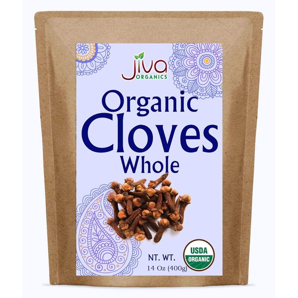 Jiva Organics - Clavos orgánicos enteros (1 libra)
