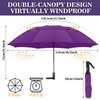 ZOMAKE Umbrella, Storm Resistant Pocket Umbrella, Large, 54 Inch Golf