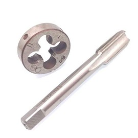 Yodaoke HSS M11 x 1mm Tap and M11 x 1mm Die Metric Thread Right Hand