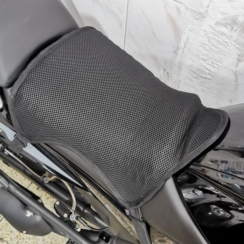 Motorcycle Seat Cushion Gel Shock Absorbing Air Cooling Breathable Motorcycle