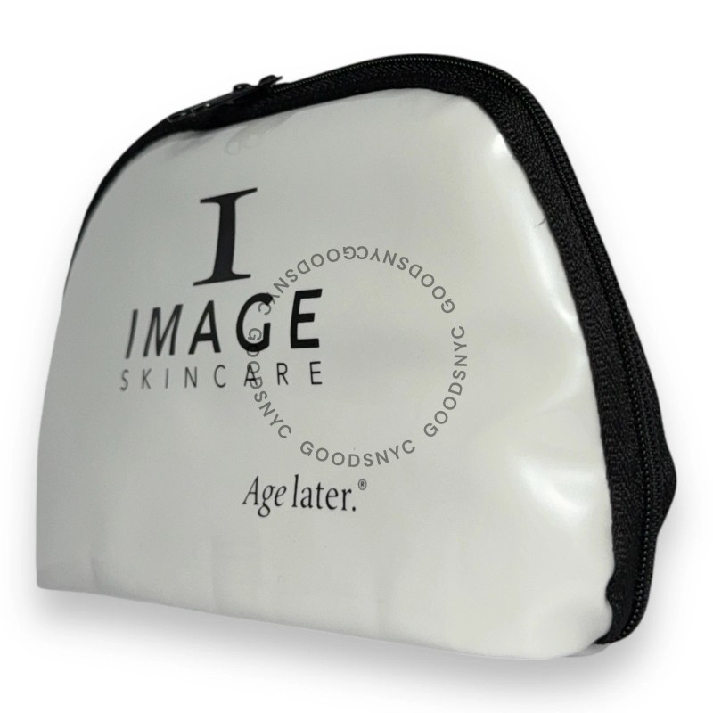 Image Skincare White Mesh Cosmetic Makeup Travel Bag - 7.5"