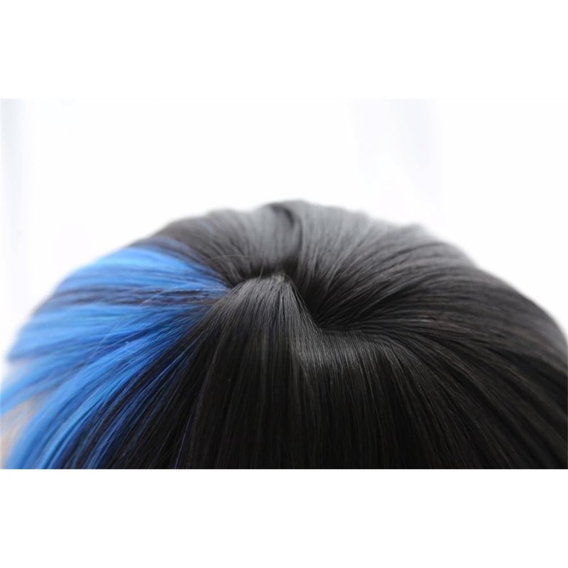 Wig, Wig, Wolf Cut, Layer, Beautiful Man, Harajuku, Two-tone, Cyberpunk,