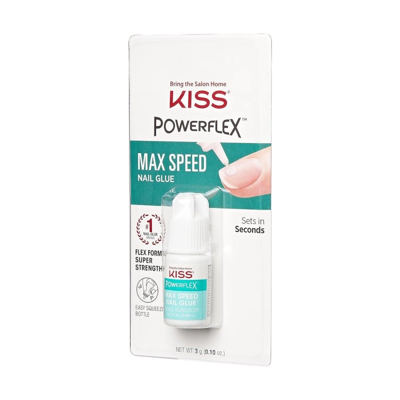 Kiss Powerflex Glue Products Maximum Speed Nail Glue Super Strength