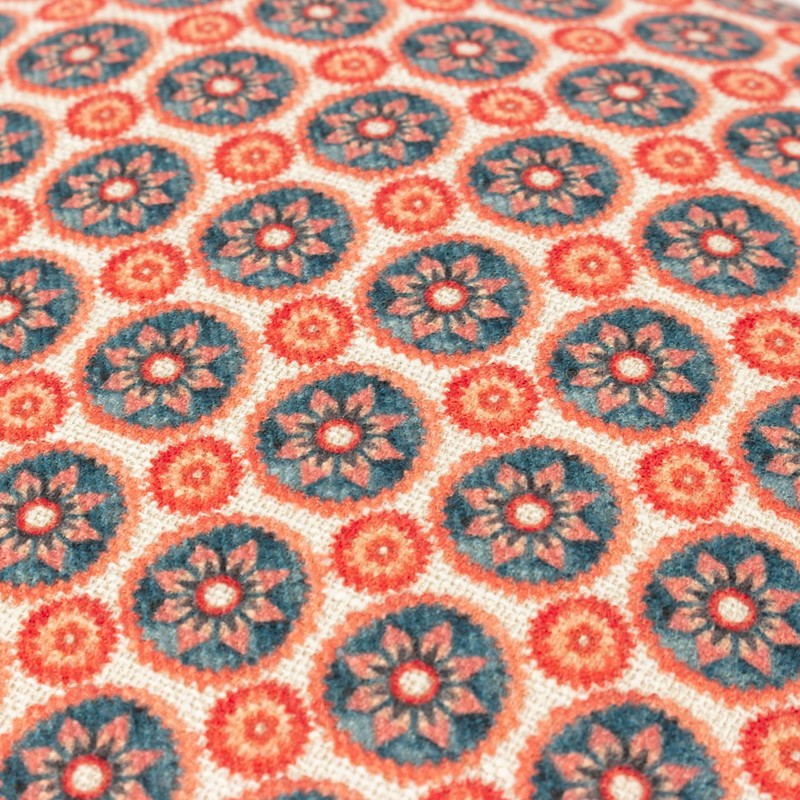 Wylder Tropics Onika Rectangular Geometric Piped Cushion Cover