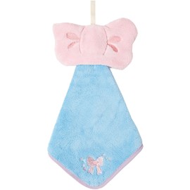 Marushin 0165007400 Hanging Towel, Micro Material, Picorino Mascot Ribbon, Kindergarten Preparation, For Kindergarten, Elementary School, Girls