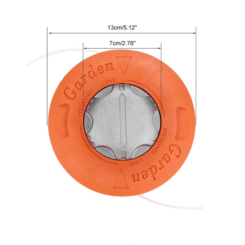 Grass Trimmer Head - Universal Aluminum Grass Trimmer Head for