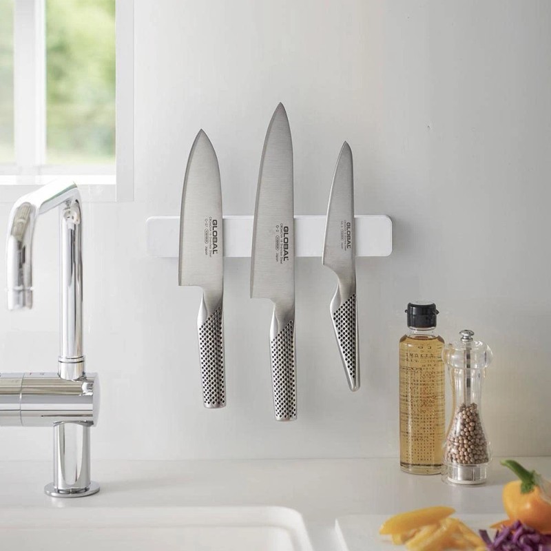 Yamazaki Magnet & Wall Knife Holder W25 white 5199
