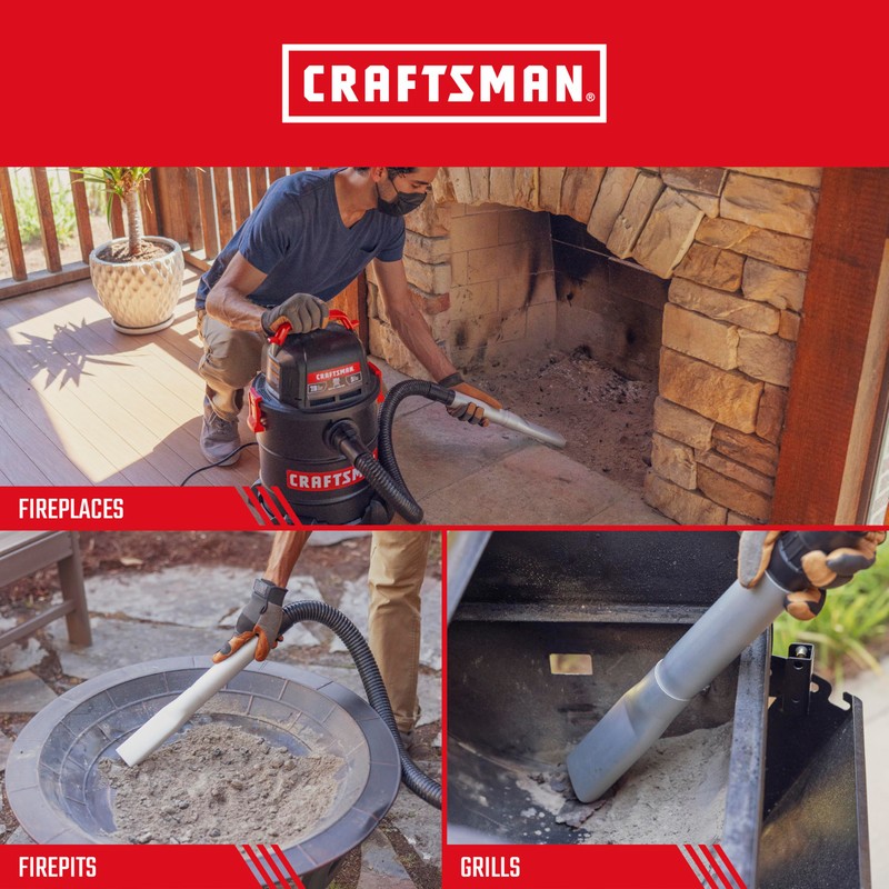CRAFTSMAN CMXZVBE38810 Grill & Ash Vacuum Drum Filter for Cold