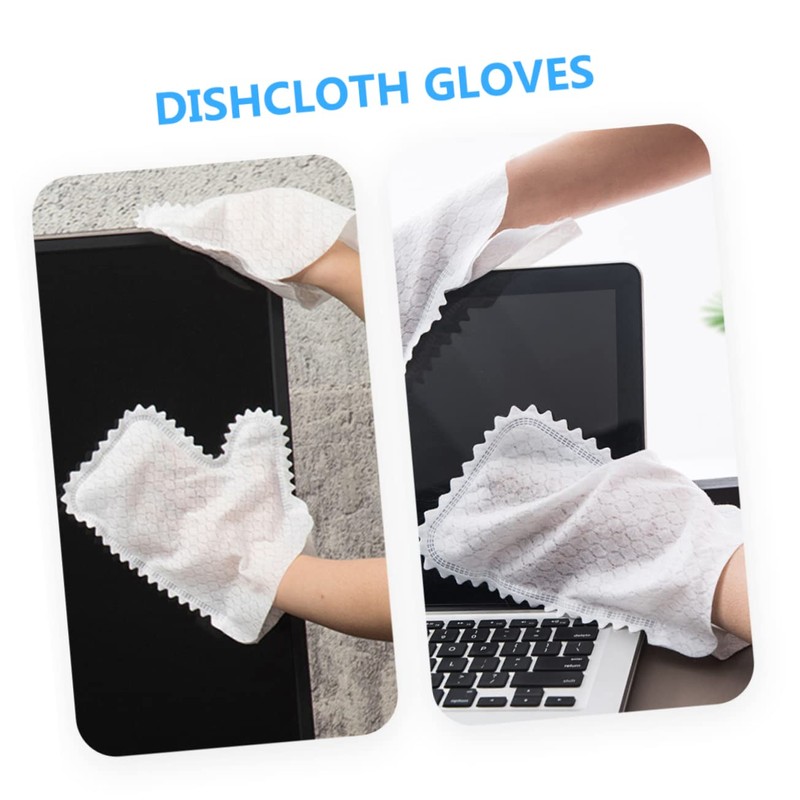 CHILDWEET 20 Pcs Cleaning Gloves Practical Dishwashing Bowl Cleaning Gloves