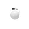 sourcing map POM Coin Ring Balls Plastic Bearing Ball 10