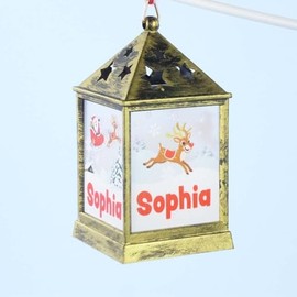 Mulberry Studios Starlight Lantern Christmas Tree Hanger Names N-Z Sophia