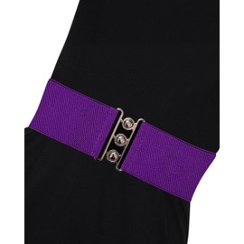 Ro Rox Retro Vintage Belt | Elastic Belt Women's Accessories | 50s Nurse Belt | Waist Belt For Women & Ladies