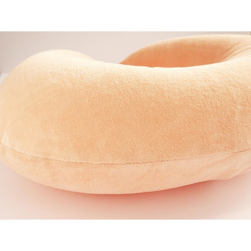 ADVANCE Travel Air Neck Pillow Soft Shirred Made in Japan