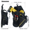 MELOTOUGH Impact Holster 3-in-1 Drill Holster Combo with Magnetic Wristband,Tool