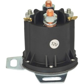 XYZIL 12V 4 Terminal Starter Solenoid 684-1241-212 684-1241-212-02 Compatible with Trombetta DC Contactor Relay Switch