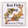 Peppermint Candy Scented Glycerin Soap with Koi Fish Design