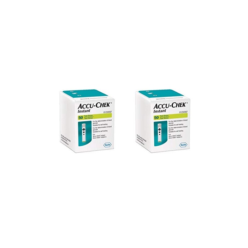 Accu-Chek Instant 100 Tiras Y 100 Lancetas