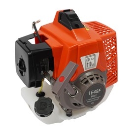 Gasoline Engine, 2200W 63CC 2-Stroke Gas Powered Engine 8500RPM High Speed Portable Gas Engine, Air-Cooled Single-Cylinder Petrol Engine, Hand-Pull Start Gasoline Engine for Lawn Garden Equipment