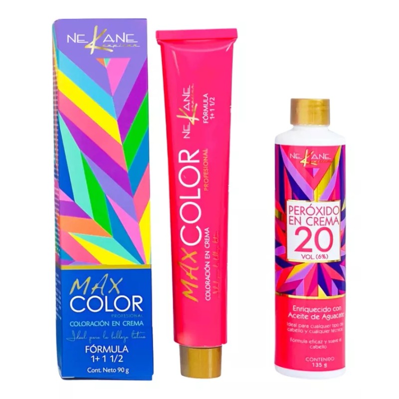 Nekane Tinte Max Color Profesional 90gr Con Peroxido