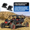 2207386 Windshield Clamp Kit Replacement for Polaris RZR, Lock &