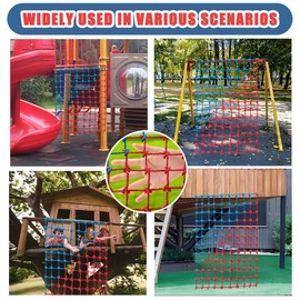 JumpTrzz Climbing Cargo Net, Polyester Playground Climbing Net, Heavy Duty Large Military Climbing Net for Kids Outdoor, Kids Safety Protection Net, Rope Ladder, Jungle Gyms, Swingset, Treehouse