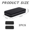 2 Pieces of Iron Storage Boxes with Lids, Portable Storage