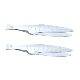 DOITOOL Cooking Utensils Fishbone Tweezers Portable Stainless Steel 2 Pack Kitchen Tools