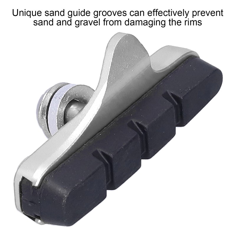 ZTTO Road Bike Brakes Pads Bicycle CBrake NoNoise NoSkid Rubber