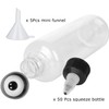 50pcs Paint Dropper Bottles with Twist Cap and Funnels, 1
