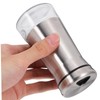 Hohopeti 2pcs Seasoning Shaker Condiment Dispenser Base for Salt Pepper