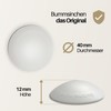 10 Cushion Bumper Buffer Wall Bumpers Bummsinchen 40 mm White