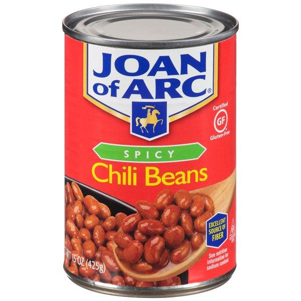 Joan of Arc Beans, Spicy Chili, 15 Ounce