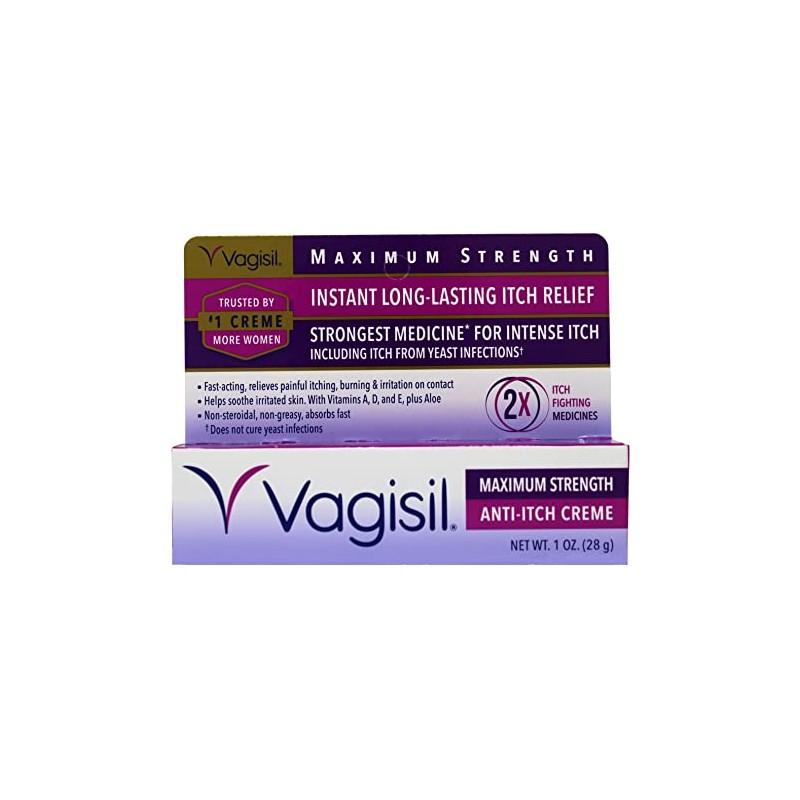 Vagisil Maximum Strength Feminine Anti-Itch Crème, 1oz