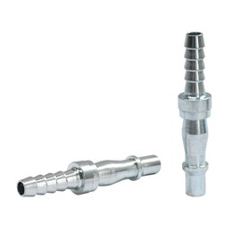 Dapetz ® 2PC Air Line Hose Bayonet Connectors 3/8" BSP Thread Quick Release Airline Hose Compressor Fitting Barb Bayonet Coupler Set PCL