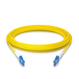 LC-LC Simplex Fibre Patch Cord, 9/125μm Single Mode, LSZH, 167 ft/50 m