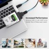 Cablecc 5Gbps Micro USB 3.0 to SATA 22Pin 7+15 Enclosure