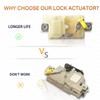 Unikpas Tailgate Back Door Opener Actuator Compatible for 2003-2009 Nissan