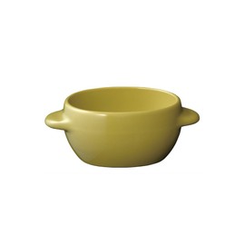 KINTO 26175 Bakeware POMME Cocotte, 6.1 x 4.5 inches (155 x 115 mm), Green