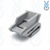 VVO Fasteners Plastic Rear Bumper and Trim Fastener Clip, Grey