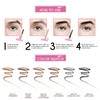 3 in 1 Mapping and Shaping Brow Pencil, Rich Brown,