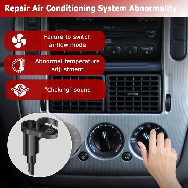Zelvoro Blend Door Lever Repair Kit for Restoring Air Conditioning