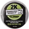Raptor Raptor 2K Bedliner Aerosol, Protective Coating, Spray-On Truck Bed