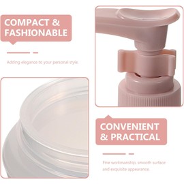 GALPADA Kit para Viaje Botellas de Maquillaje Recargables, Diseño Moderno y Elegante, Plástico Duradero y Resistente a Fugas, Compacto y Portátil para Rutina de Cuidado Piel en Viajes