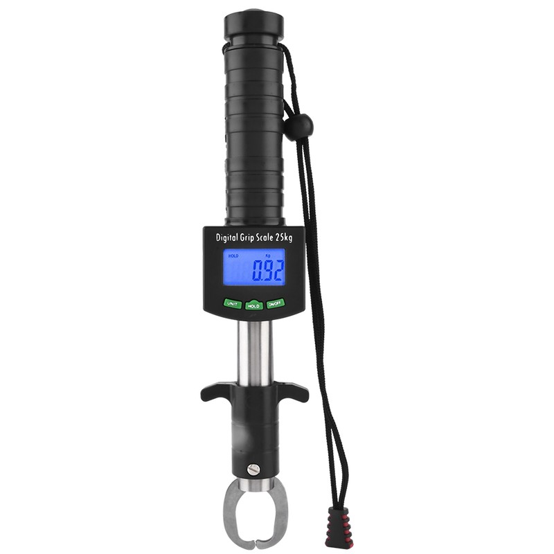 3 in 1 Digital Fish Grip Scale 25kg/55lb Fish Lip