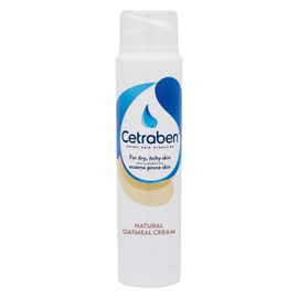 Cetraben Natural Oatmeal Cream Body Cream Dry Skin Moisturiser Suitable For Sensitive and EczemaProne Skin - 475g