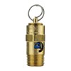 New 3/8" ASME Brass Safety relief Valve 100 PSI American