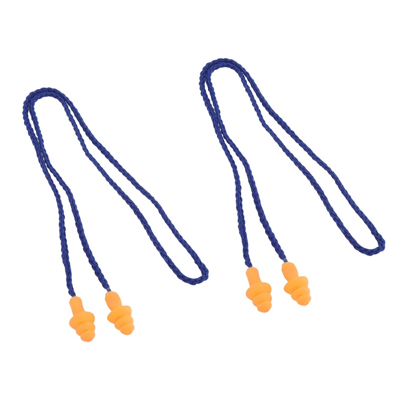 2Pcs Earplug Soft Silicone Ear Plug Tree Design Noise Reduction