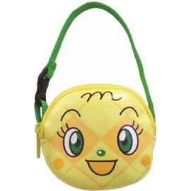 Ito Sangyo Pachit Rollin Melon Panna-chan Pouch for Toddlers 3.3 x 3.0 x 1.8 inches (8.5 x 7.5 x 4.5 cm), Anpanman